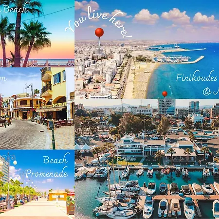 Relaxing Sea View & Sunrise From Your Bed, 2-Bdr Apt In Tallest Building In Larnaca - 3 Min Walk To Beach, By Blue Palm Living Larnaca